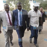 Detectives escort Uasin Gichu Senator Jackson Mandago to Central Police station