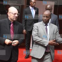 USAID Director Mark Meassick with Nakuru Governor Lee Kinyanjui