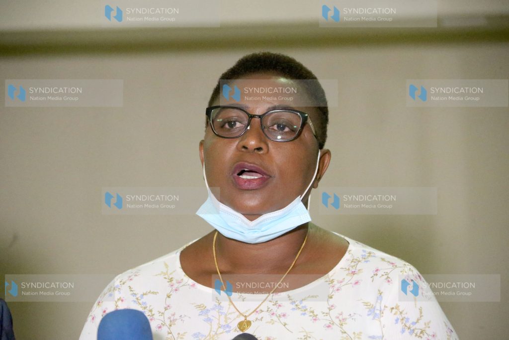 Malindi Member of Parliament Aisha Jumwa