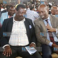 ANC Party Leader Musalia Mudavadi and Nakuru Governor Lee Kinyanjui
