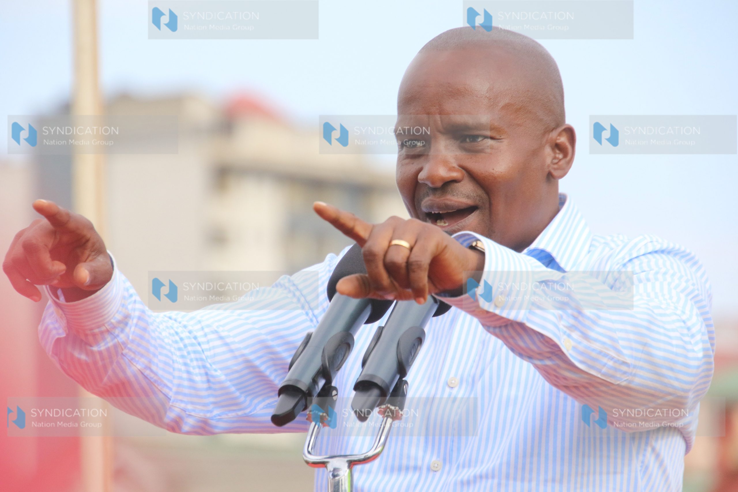 Deputy President Kithure Kindiki addresses wananchi