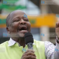 Agriculture Cabinet Secretary Mutahi Kagwe addresses wananchi