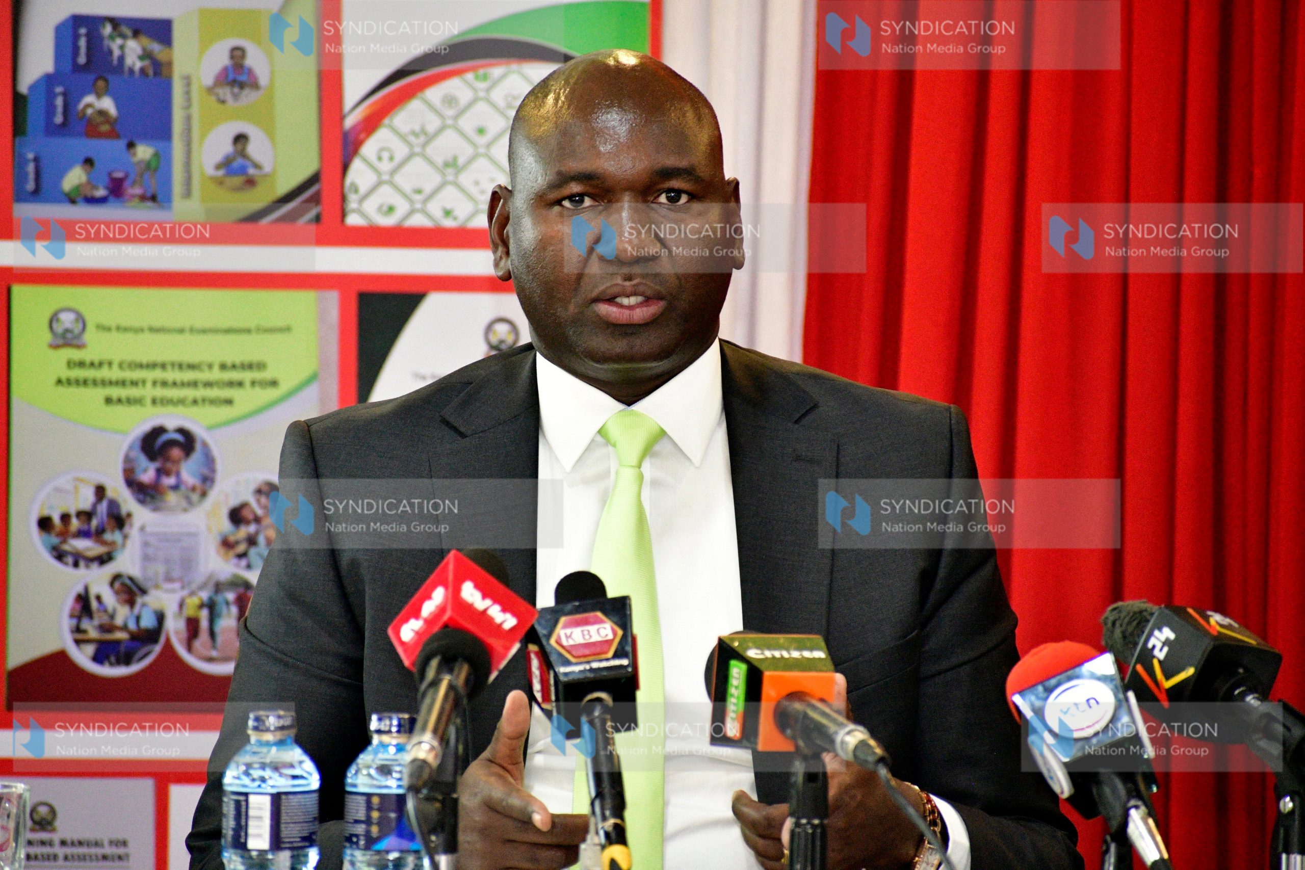 State Department for Basic Education Principal Secretary Julius Bitok