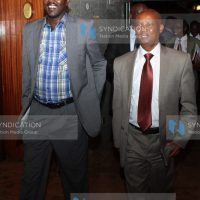 Nakuru governor Kinuthia Mbugua and his Uasin Gichu counterpart Jackson Mandago
