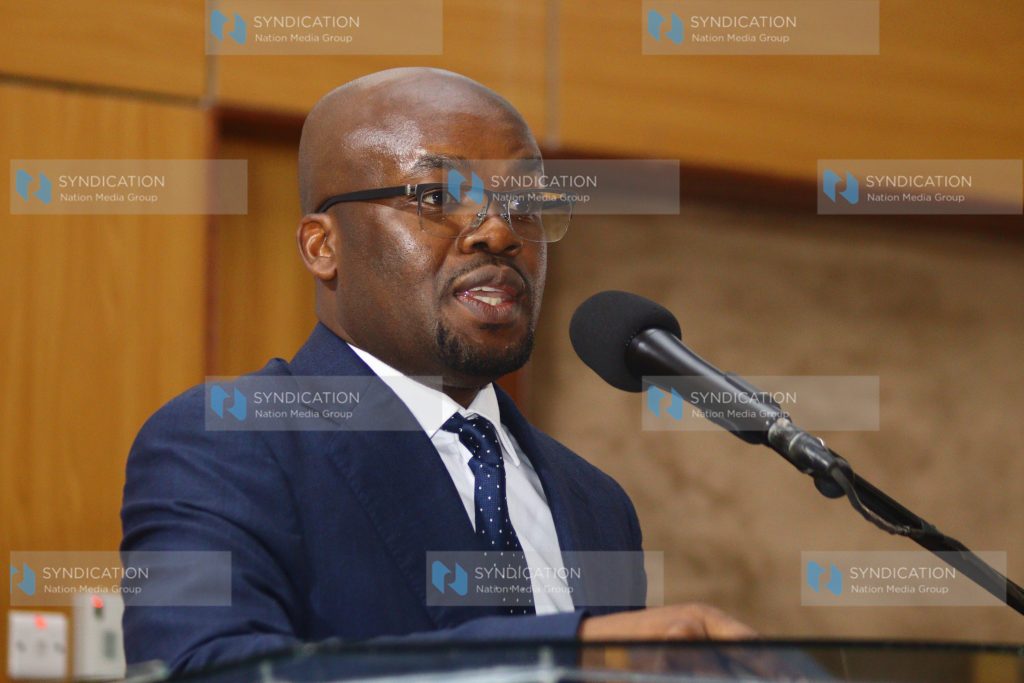 Ministry of Interior Principal Secretary Raymond Omollo