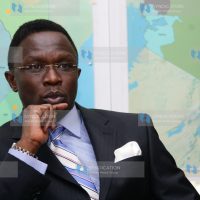 Budalangi MP Ababu Namwamba during a press conference