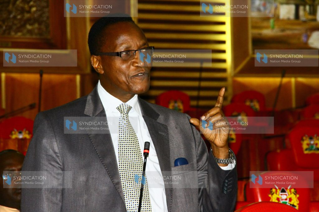 Cabinet secretary for Education Science and Technology Prof. Jacob Kaimenyi