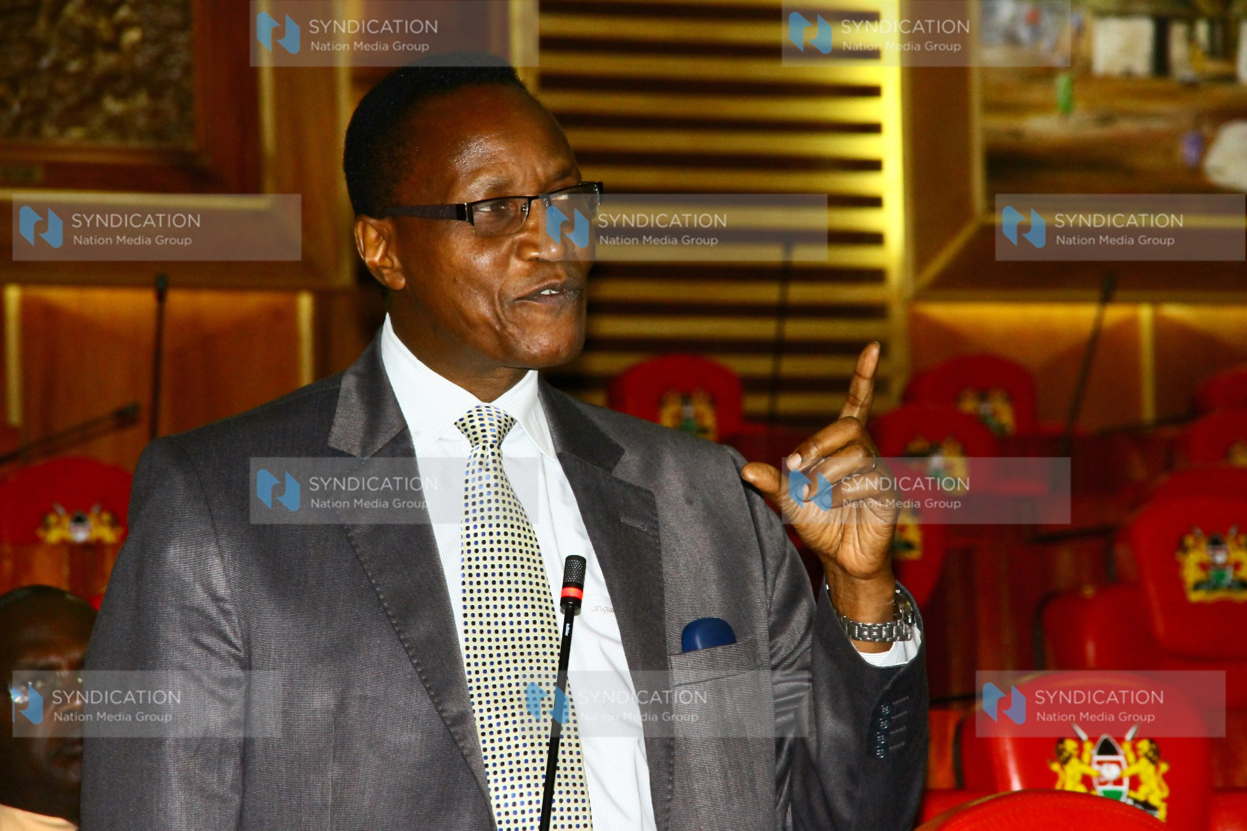 Cabinet secretary for Education Science and Technology Prof. Jacob Kaimenyi