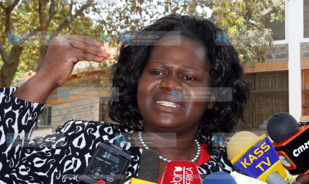 Homa Bay women Representative Gladys Wanga