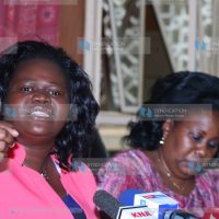 Homa Bay women Representative Gladys Wanga and Busia County Women Representative Florence Mutua