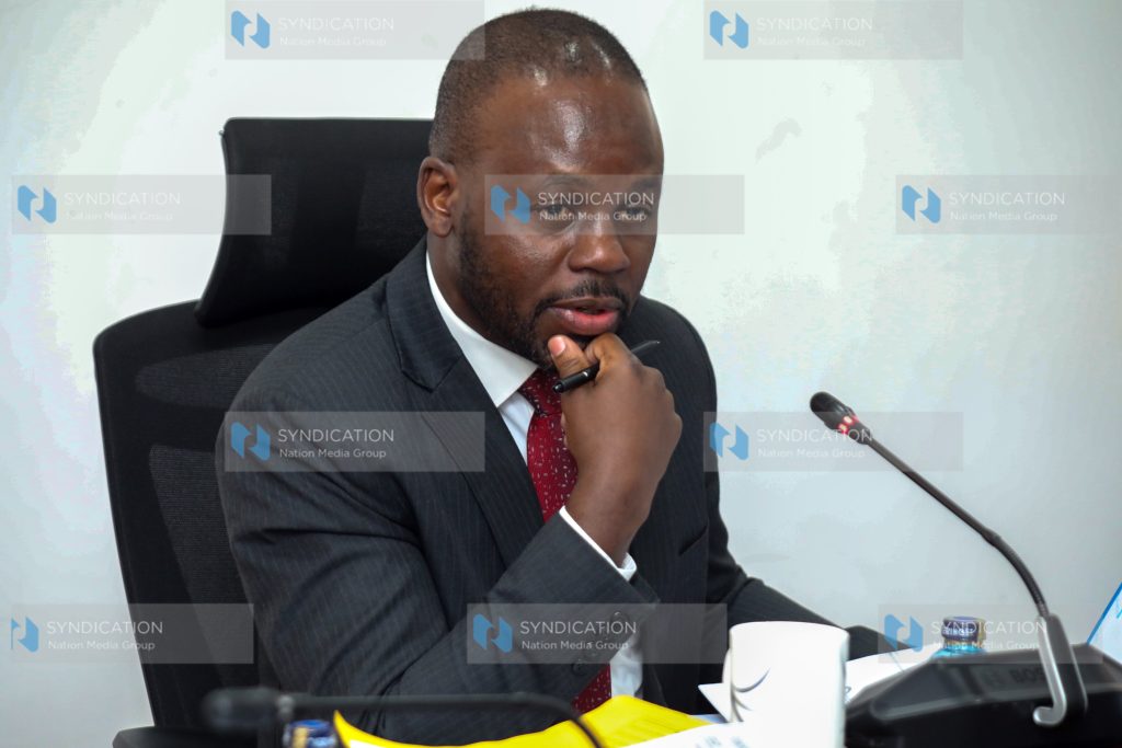 The chairperson Senate CPAC Senator Moses Kajwang'