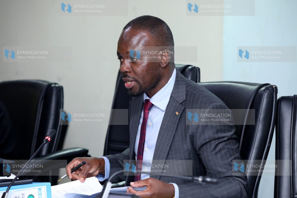 County Public Accounts (CPA) Chair Senator Moses Otieno Kajwang'