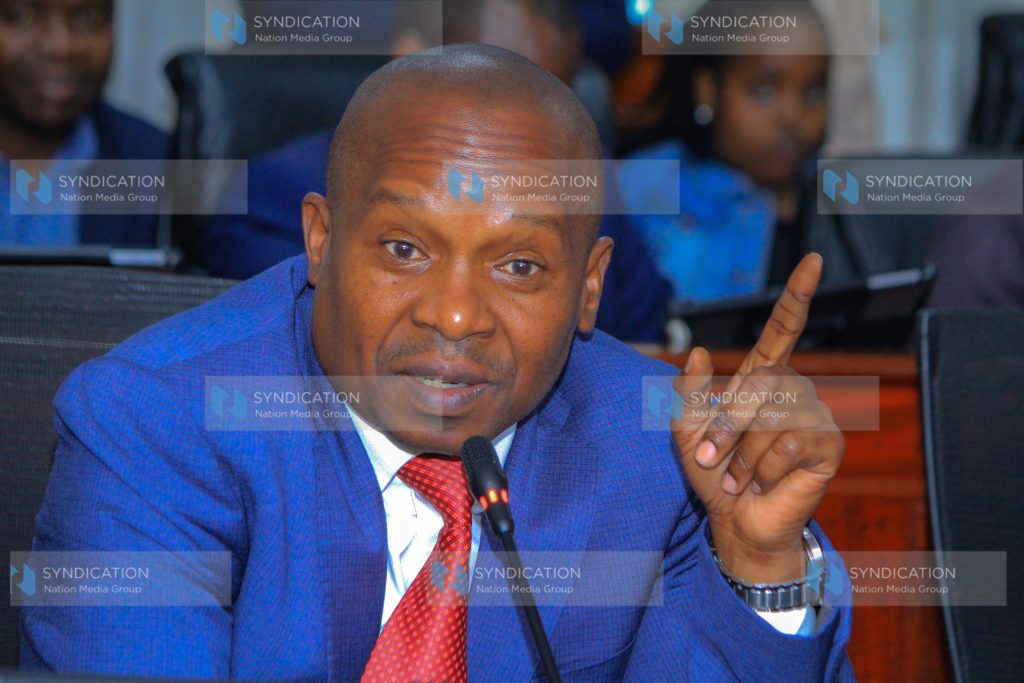 Interior Cabinet Secretary Prof Kithure Kindiki