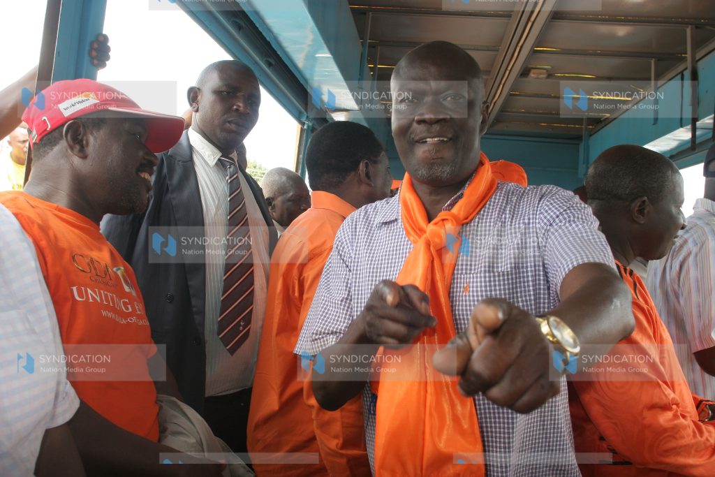 The Coalition for Reforms and Democracy candidate for the Siaya gubernatorial by-election Cornel Rasanga