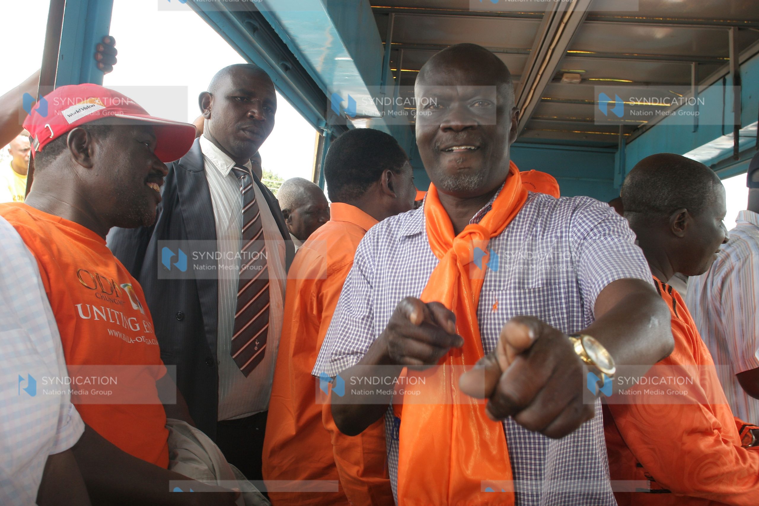 The Coalition for Reforms and Democracy candidate for the Siaya gubernatorial by-election Cornel Rasanga