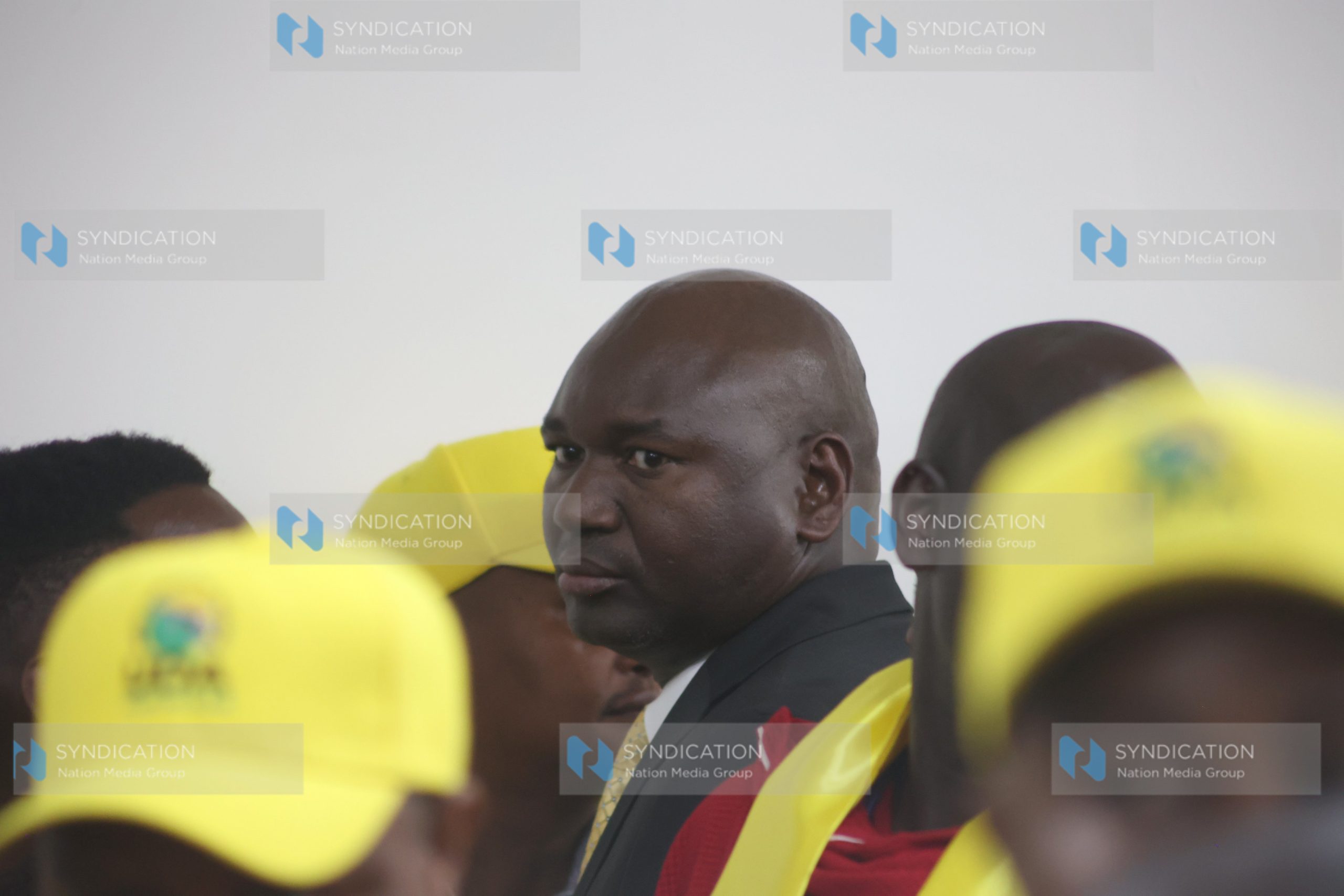Basic Education PS Julius Bitok attending the issuance of UDA party provisional certificate of nominations