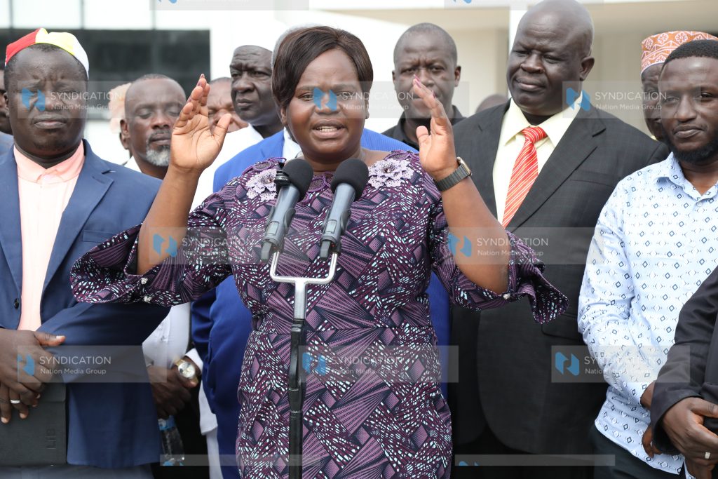 Homa Bay Governor Gladys Wanga