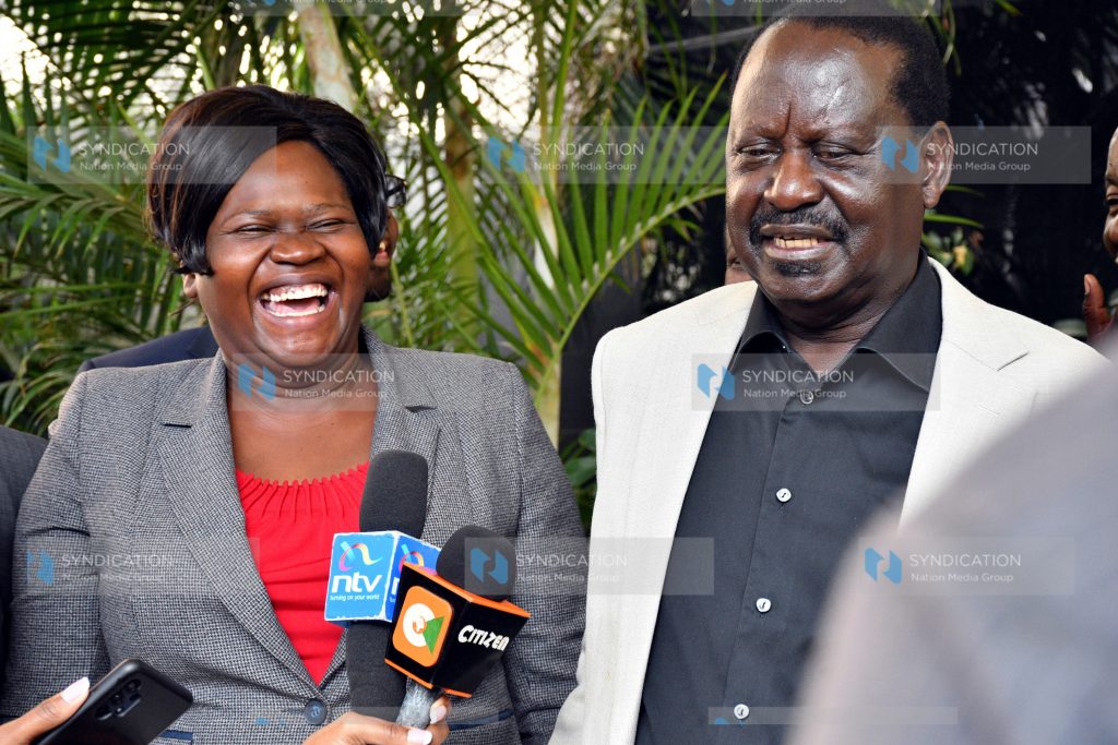 ODM Party leader Raila Odinga