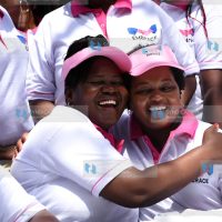 Kirinyaga Governor Anne Waiguru embracing Homa Bay Woman Representative Gladys Wanga