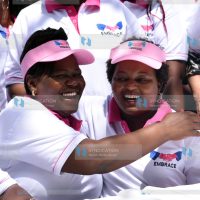 Kirinyaga Governor Anne Waiguru embracing Homa Bay Woman Representative Gladys Wanga