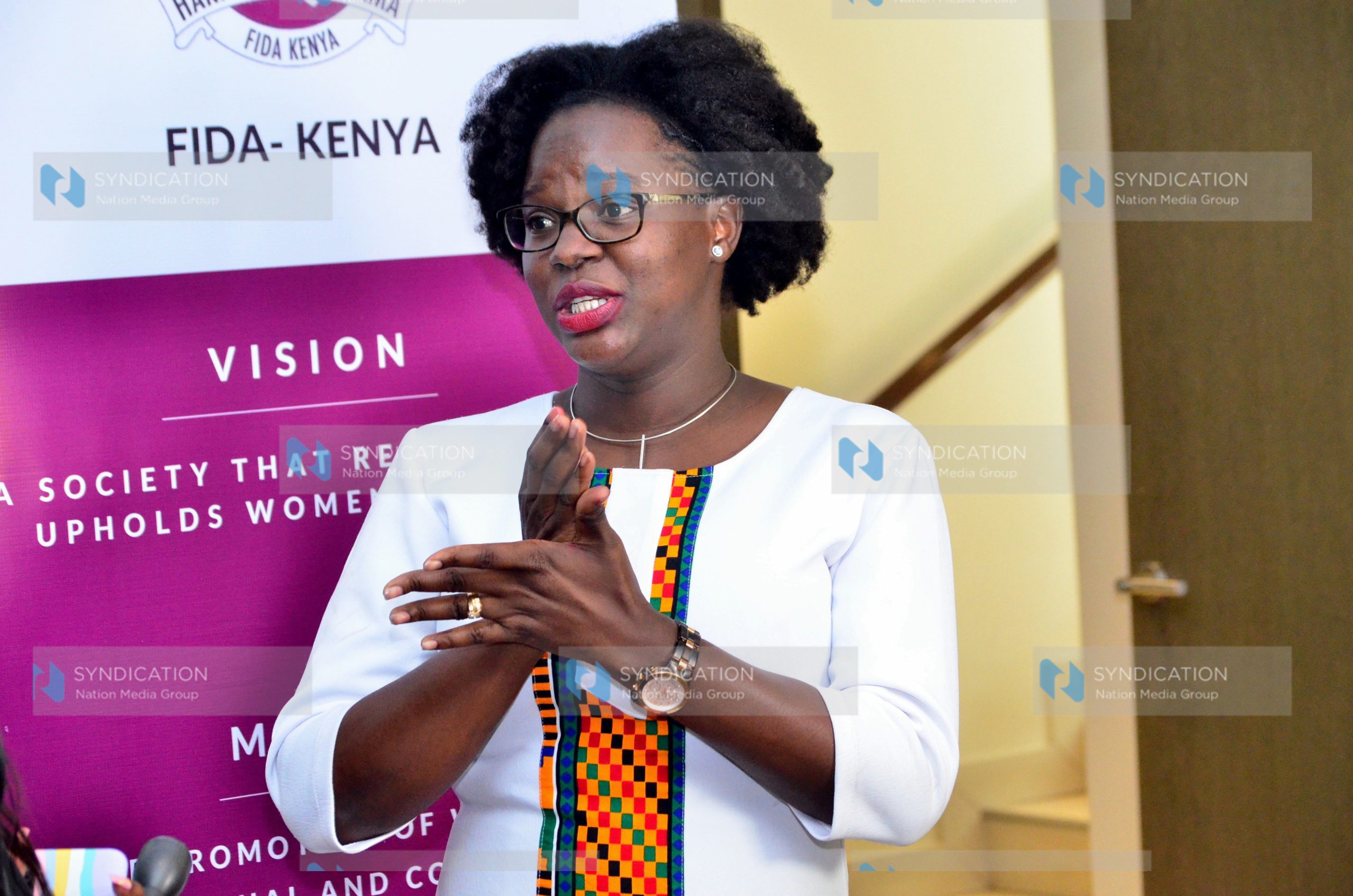 Perpetua Mponjiwa, MCA aspirant under an ODM ticket