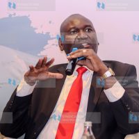 Principal Secretary Julius Bitok addressing delegates during a panel discussion