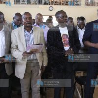 Requiem service of Kivuti's late grandmother Rakeli wa Nikodem