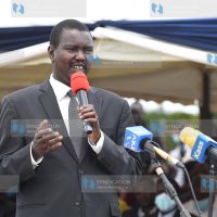A burial of the late Joseph Kipkemboi Limo