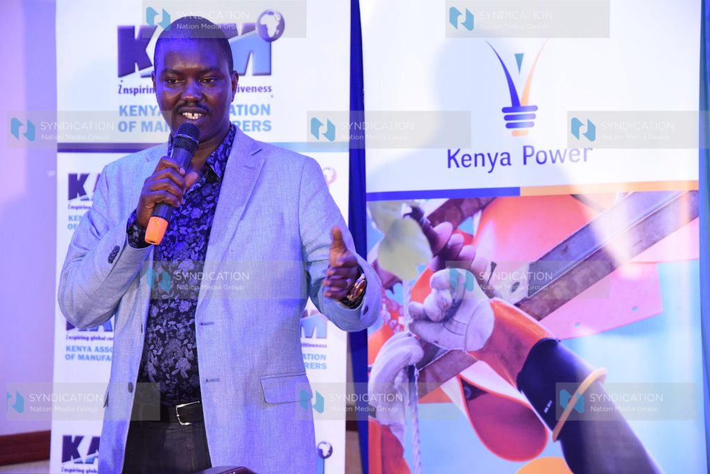 A meeting between Kenya Power and large power consumers