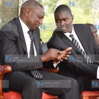 A burial ceremony of the late mzee Paul Kibet Teigut