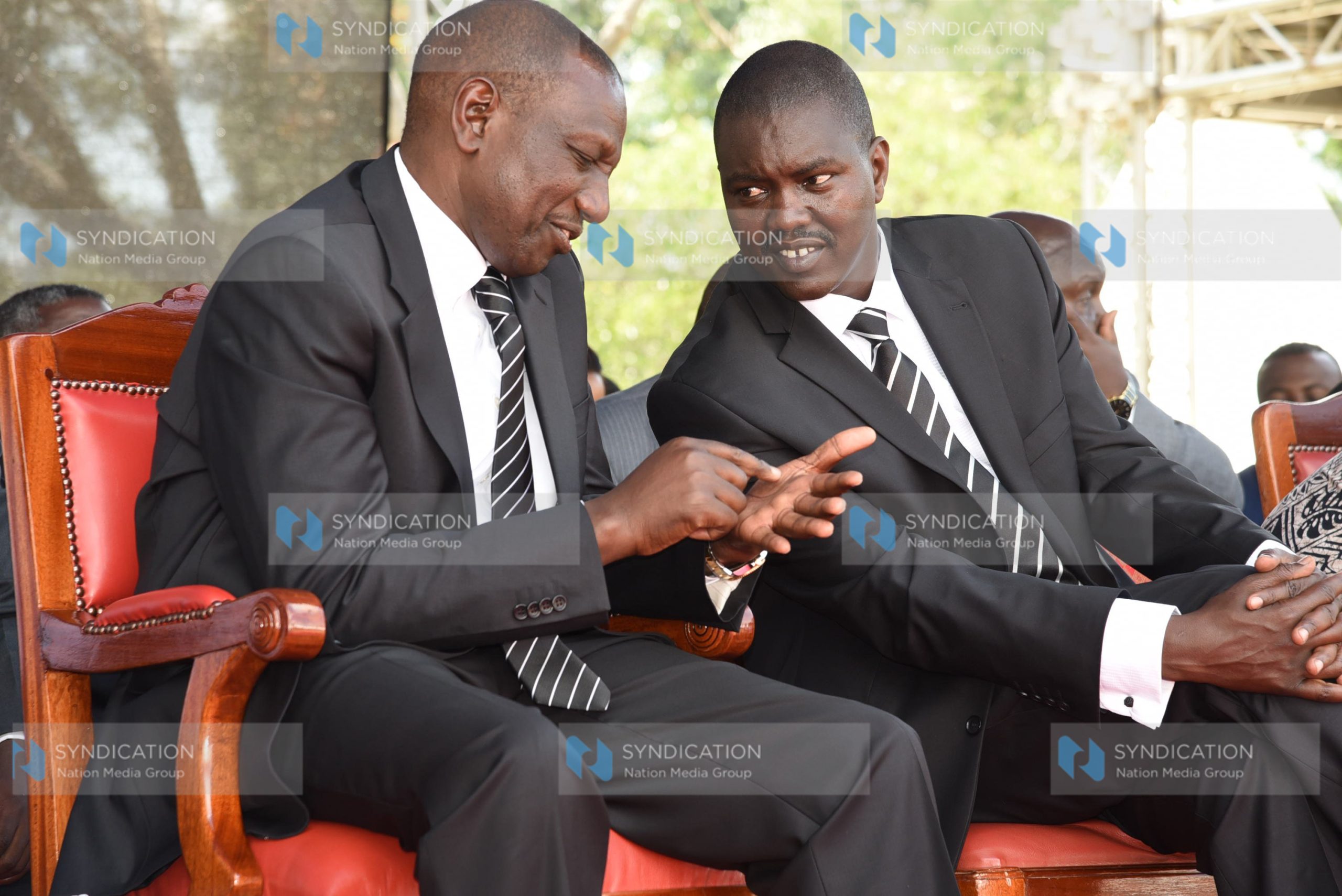 A burial ceremony of the late mzee Paul Kibet Teigut