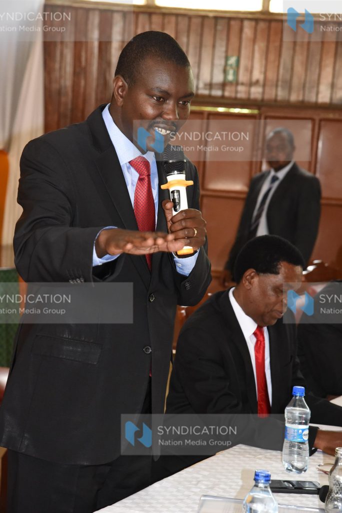 Meeting with officials of over 300 Saccos in the county
