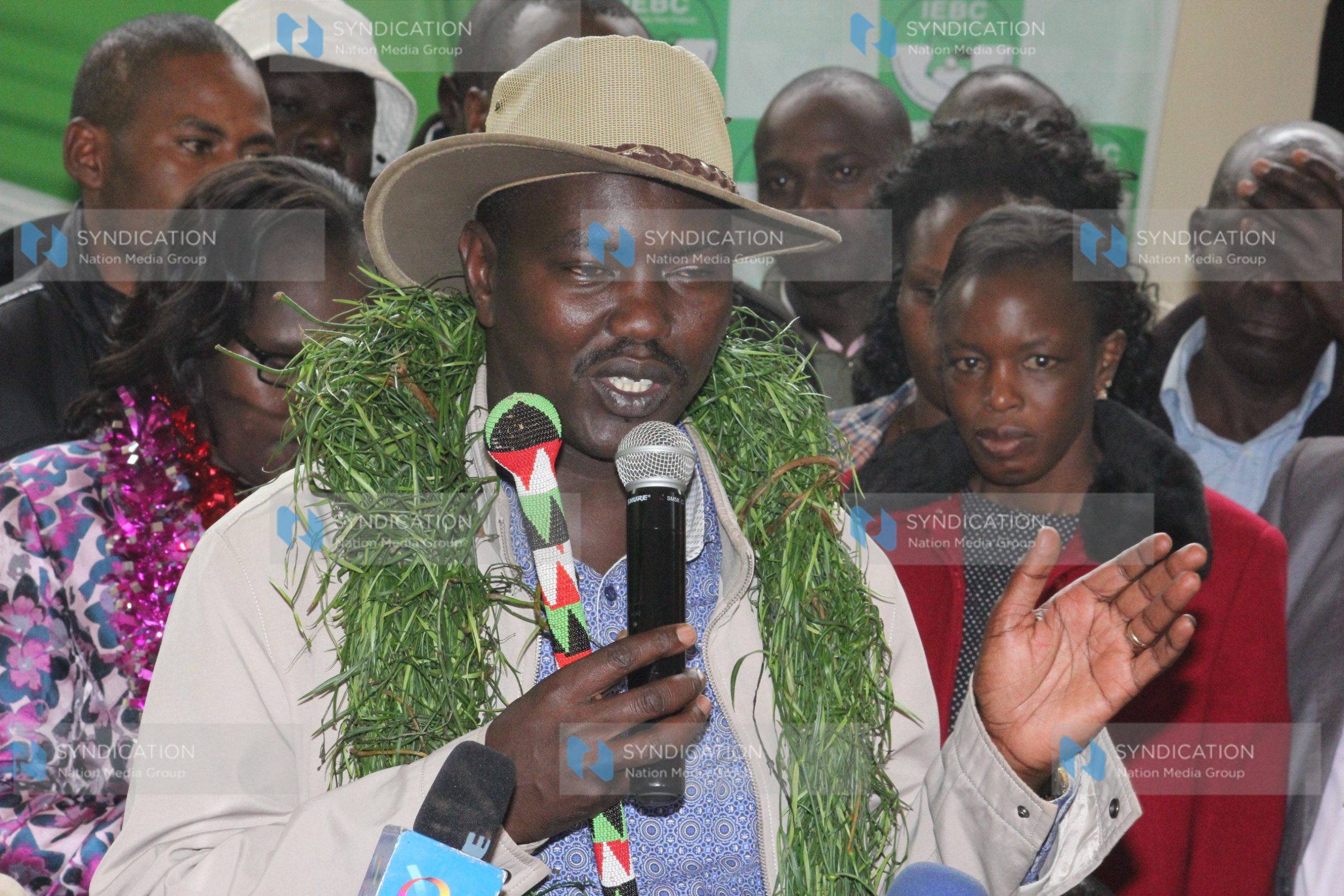 Jackson Mandago who retained the Uasin Gishu County Governor seat