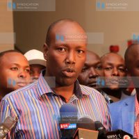 Jubilee Party Nakuru gubernatorial winner Lee Kinyanjui