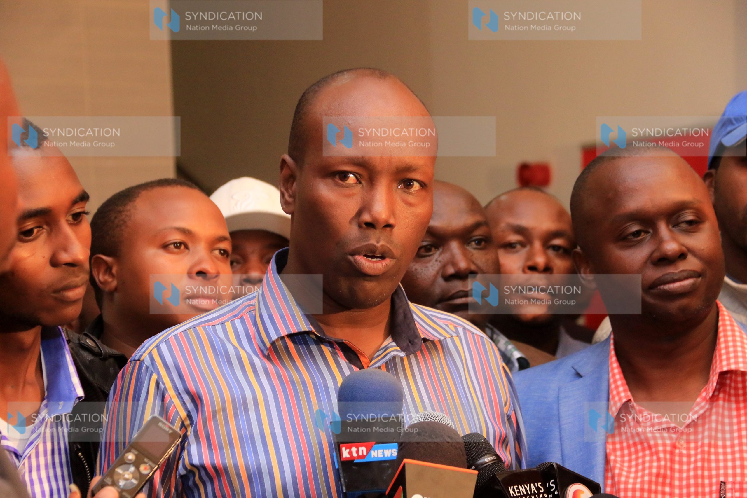 Jubilee Party Nakuru gubernatorial winner Lee Kinyanjui