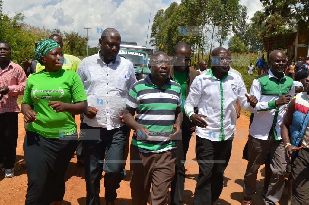 Boni Khalwale, Senator of Kakamega and an aspiring candidate