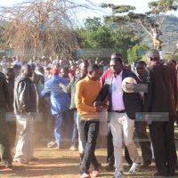 Kalembe campaign for the Jubilee Party in Machakos Town