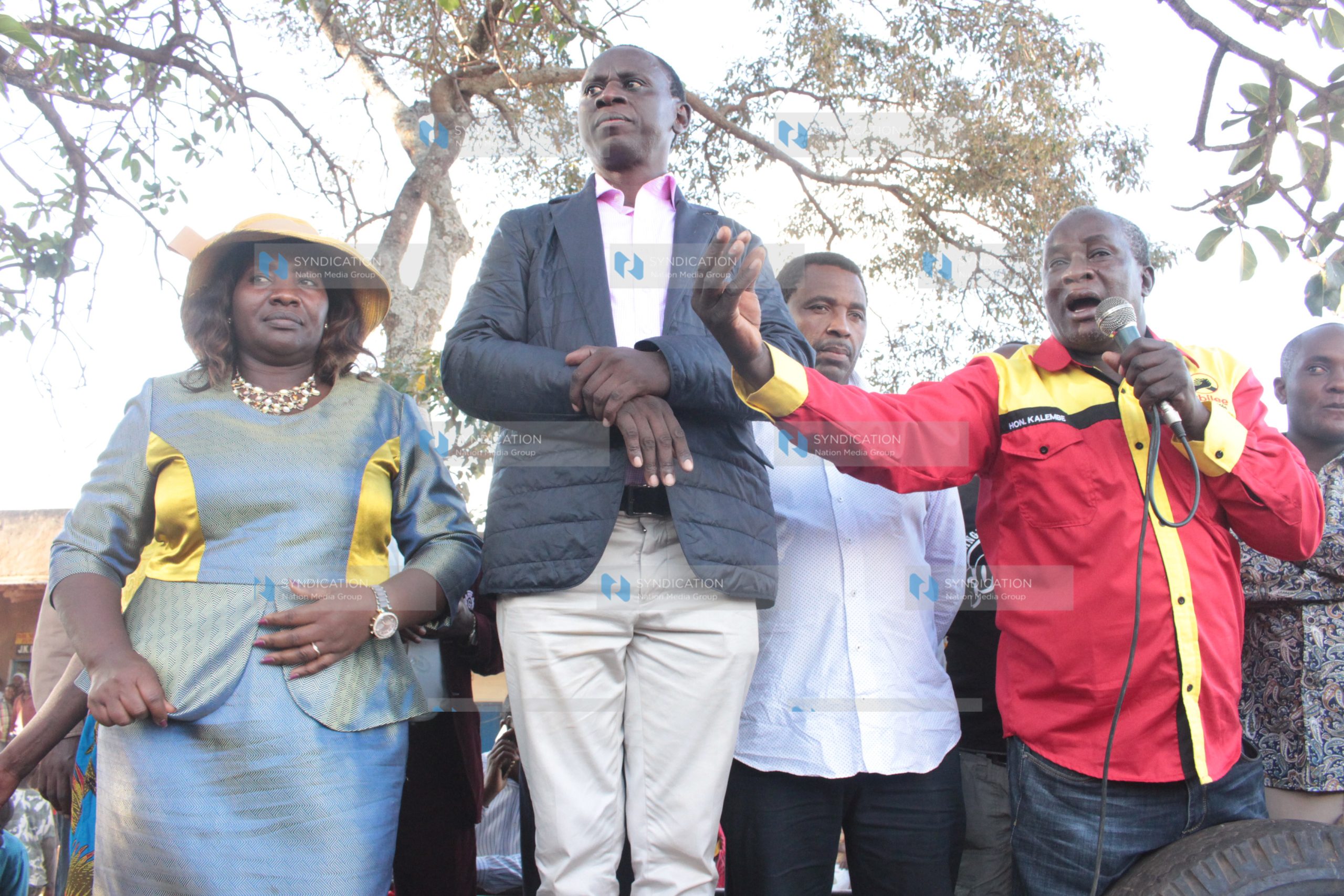 Kalembe—campaign for the Jubilee Party in Machakos Town