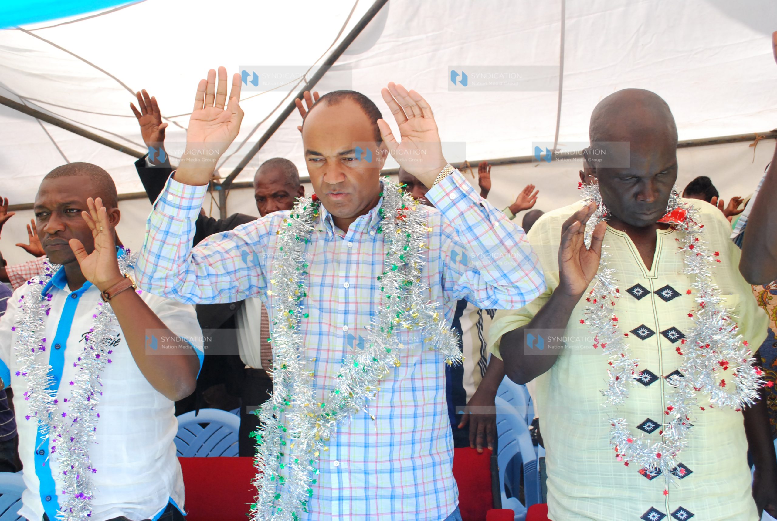 KNC presidential candidate Peter Kenneth of Eagle