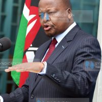 Health Cabinet Secretary Mutahi Kagwe