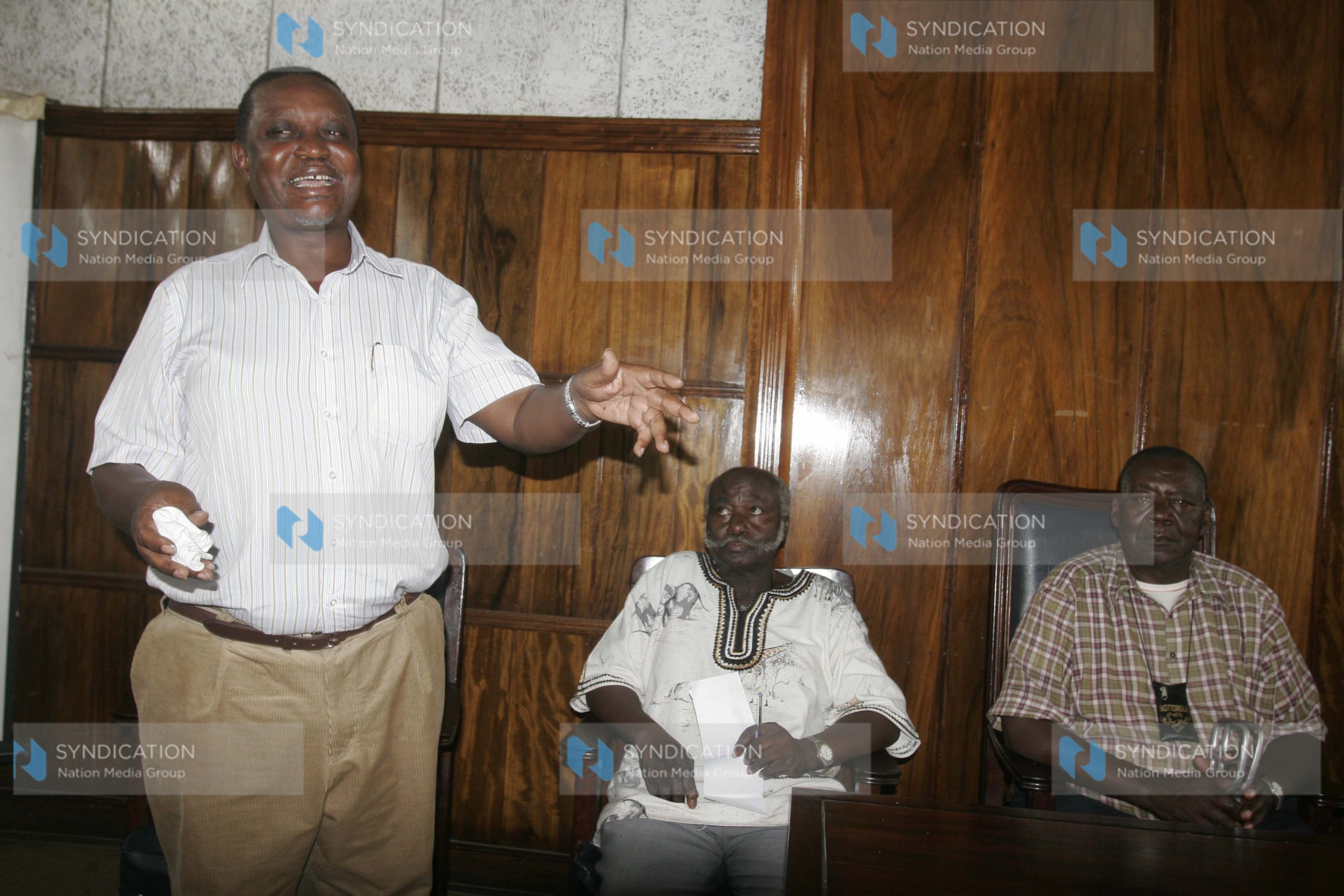 Assistant Minister for Finance Dr. Oburu Odinga