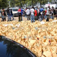 Kisumu Senator Prof Tom Ojienda, hosts residents of Kisumu County at his home in Awasi