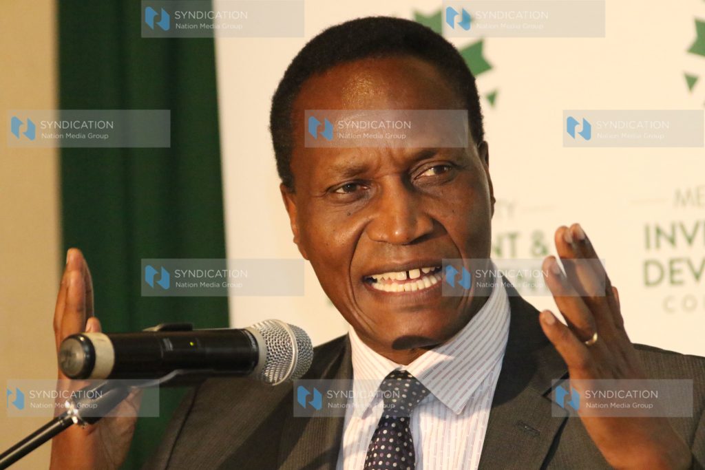 Cabinet Secretary for Education, Science and Technology, Prof. Jacob Kaimenyi