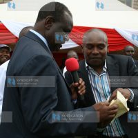 Senate Majority Leader Kithure Kindiki with Meru Senator Kiraitu Murungi