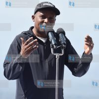 Deputy President Prof. Kithure Kindiki during the Great Chepsaita Cross Country Run