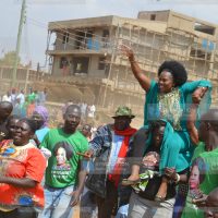 A businesswoman from Khayega Market in Kakamega County, Margaret Mmuka