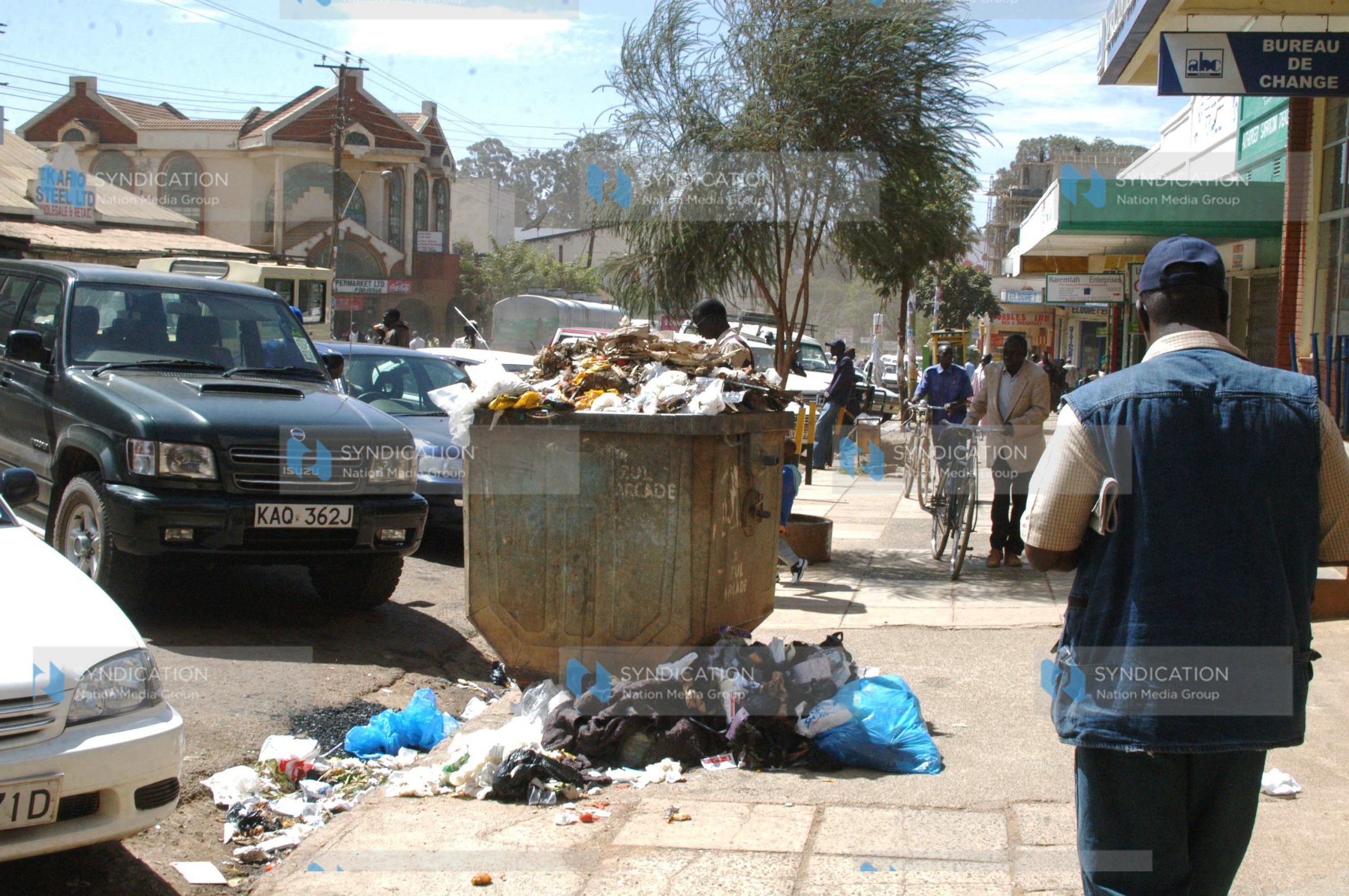 A street in Eldoret Town