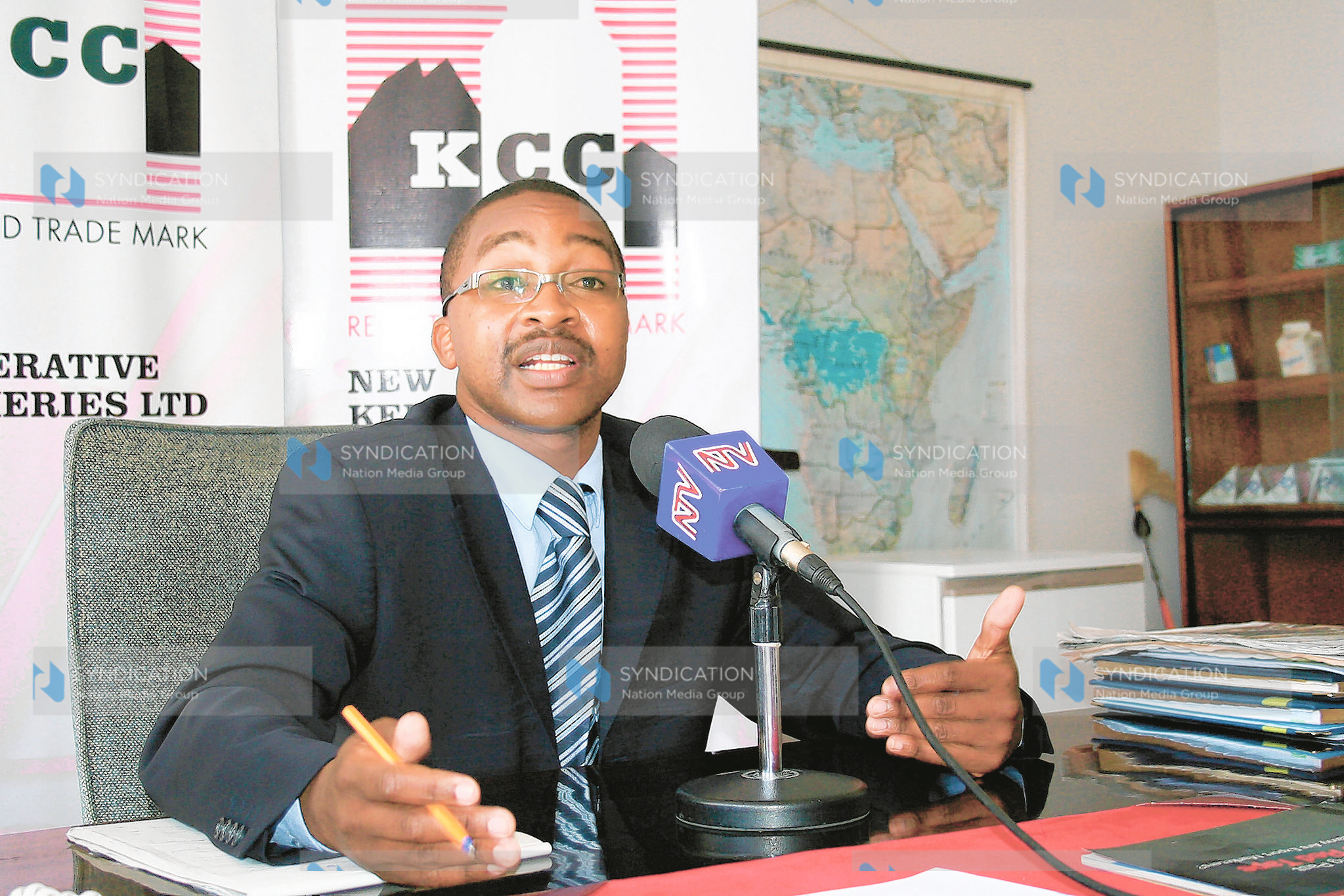Former Managing Director New KCC Mr. Francis Mwangi