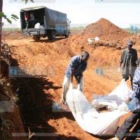 Bodies believed to be those from the burnt Kenya Assembles of God Church, Kiambaa