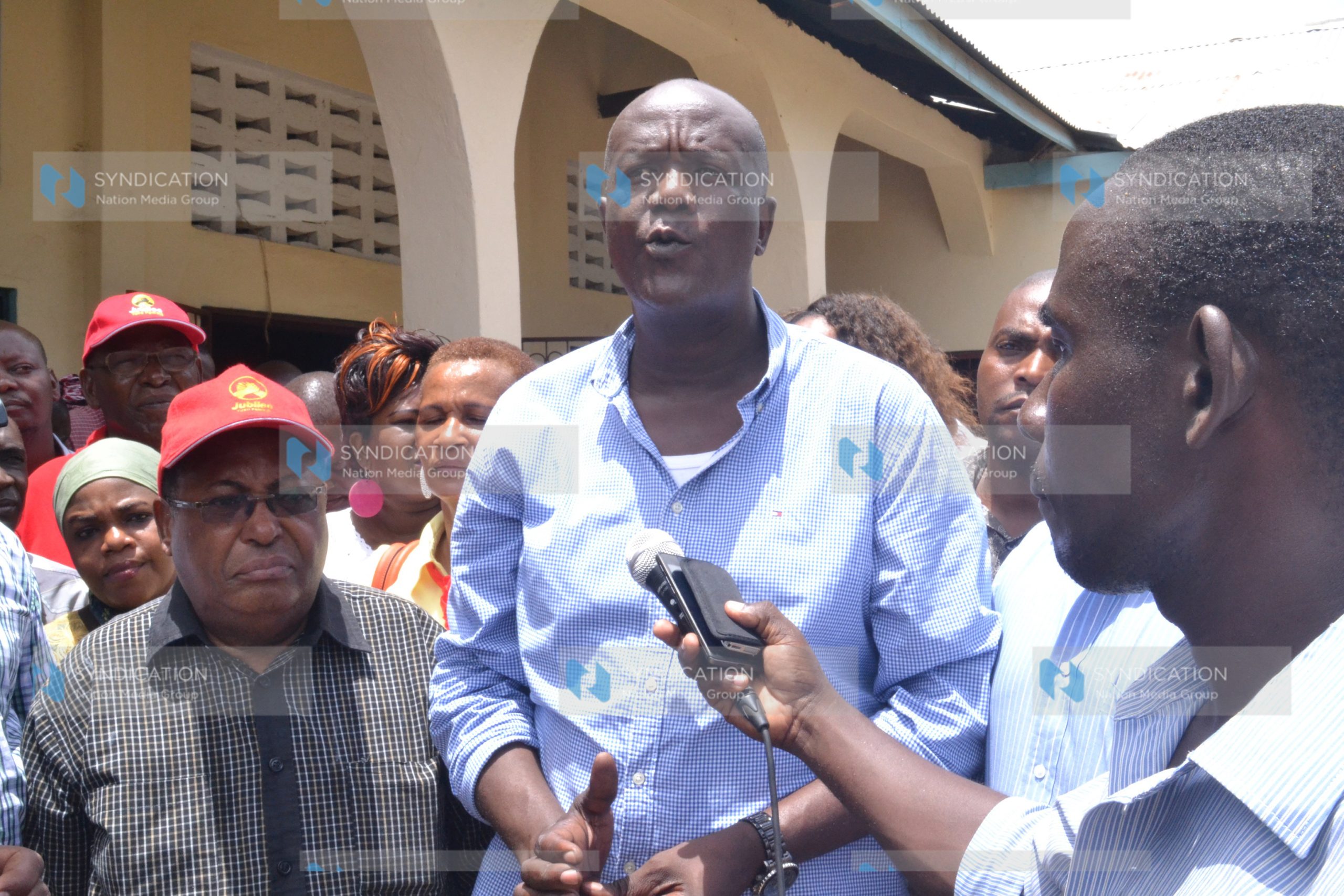 Kilifi North MP and gubernatorial aspirant on the Jubilee ticket Gedion Mung’aro